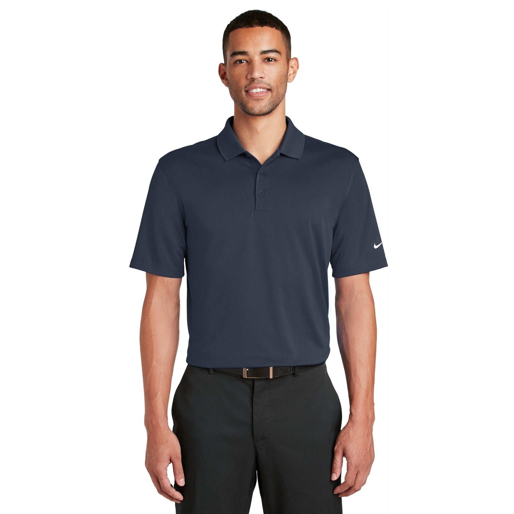 Nike-Nike Dri-FIT Classic Fit Players Polo with Flat Knit Collar. 838956-MedTech-4